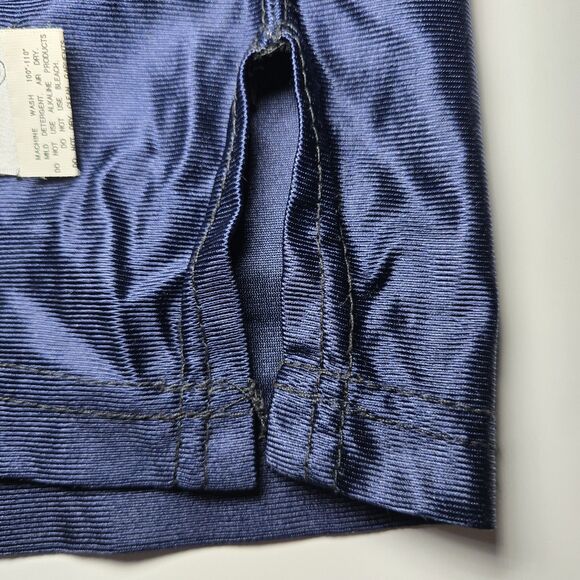 Vintage Powers Men’s Size 46 Enid Outlaws #25 Basketball Jersey Navy Blue TBL - Picture 13 of 15